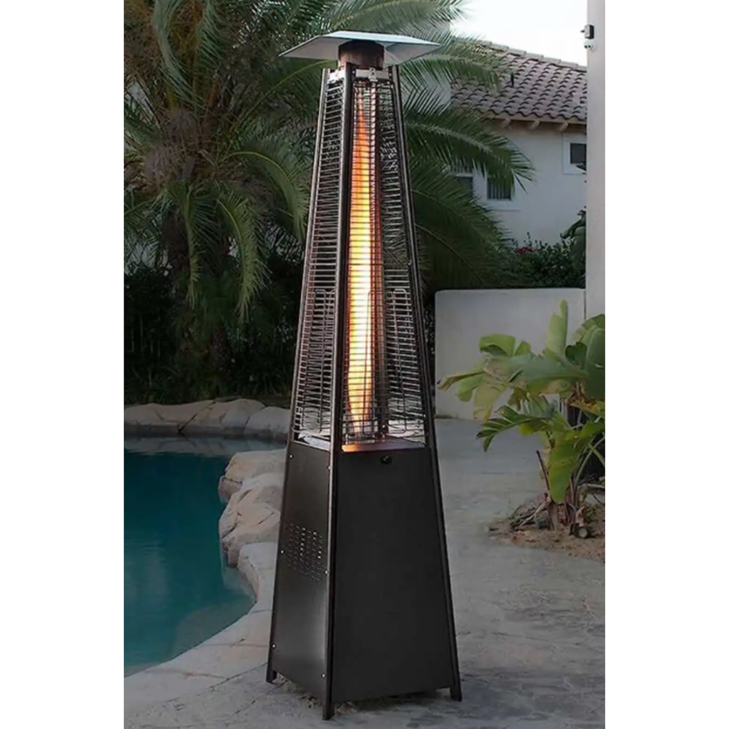 Pyramid Flame Luxe Patio Heater