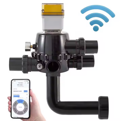 SmartFlow Wi-Fi Pool Filter with Backwash Valve