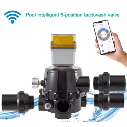 SmartFlow Wi-Fi Pool Filter with Backwash Valve